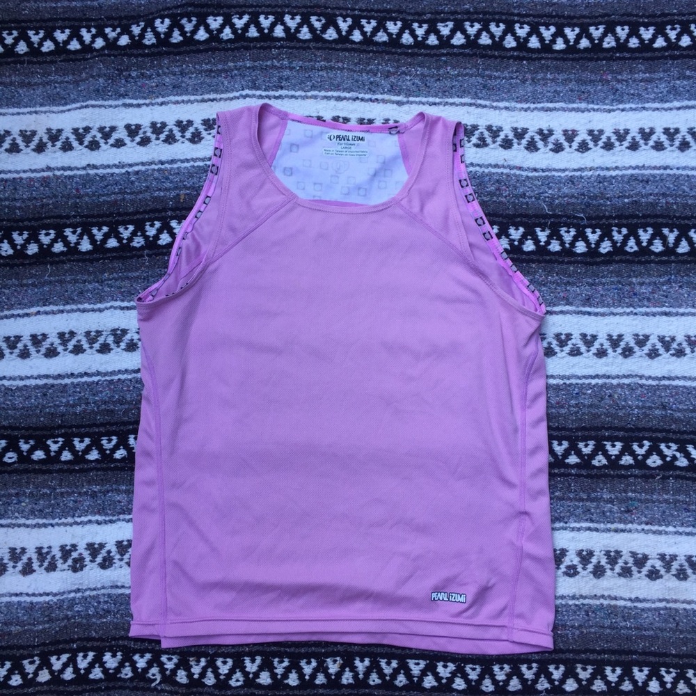 Pearl Izumi Pink Workout Tank Women’s L